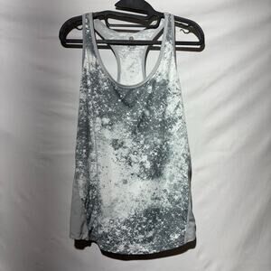 Old Navy Active Semi Fitted Tank Top Exercise Racerback Cloud Cover Athleisure